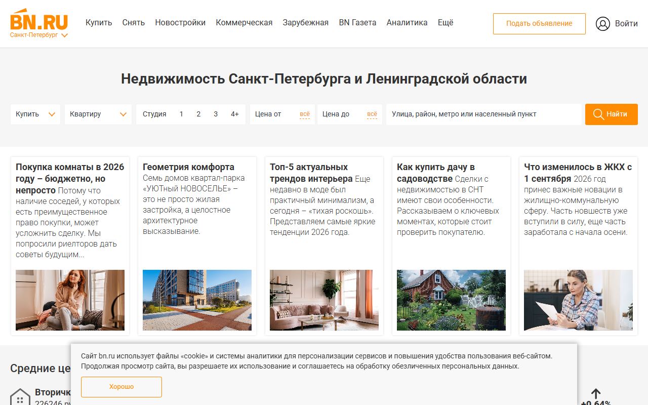 БН.ру — снимок сайта